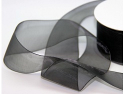 Black 15mm Organza Ribbon