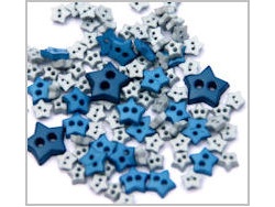 Star shaped mini craft buttons