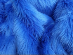 Royal Blue Luxury 60mm Shag Pile