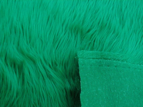 Emerald Green Luxury 60mm Shag Pile