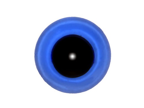 Light Blue Transparent Glass Eyes
