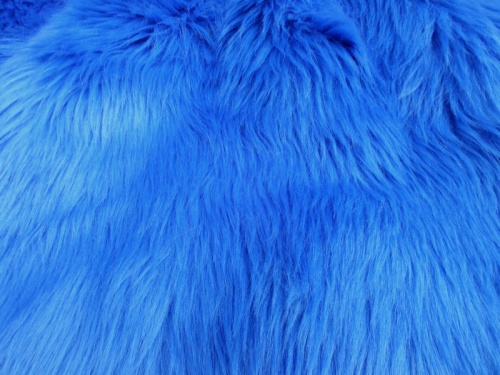 Royal Blue Luxury 60mm Shag Pile